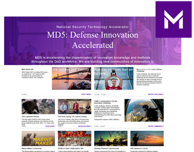 Sponsor for this year's Innovation Symposium - MD5